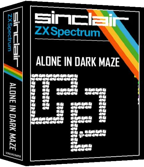 Alone In Dark Maze — box-3D (SS)
