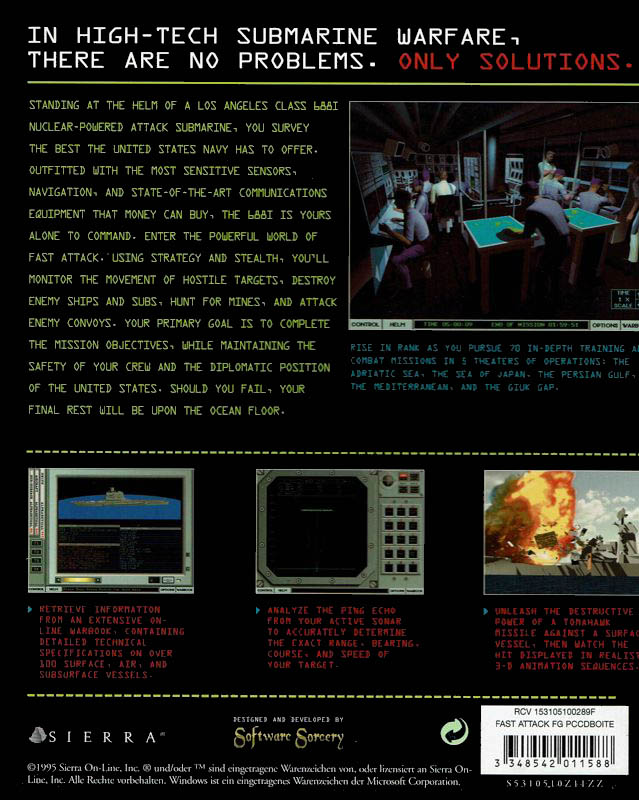 Fast Attack High Tech Submarine Warfare — box-2D-back (EU)