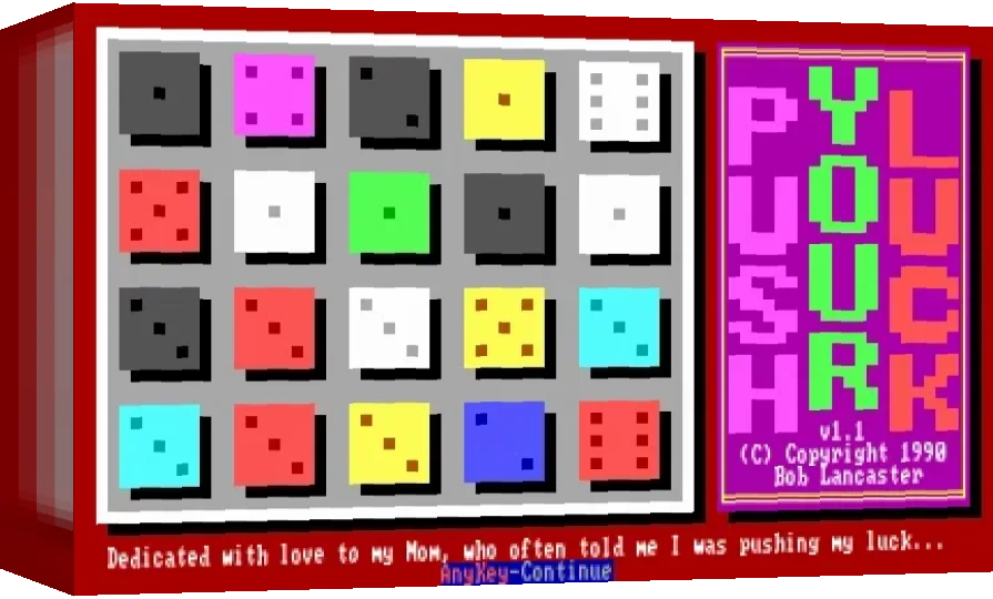 MicroLink Push Your Luck — box-3D (WOR)