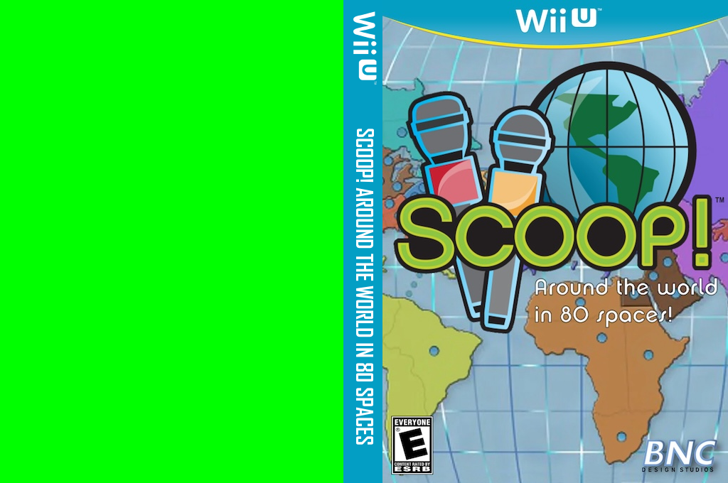 Scoop! Around the World In 80 Spaces — box-texture (US)
