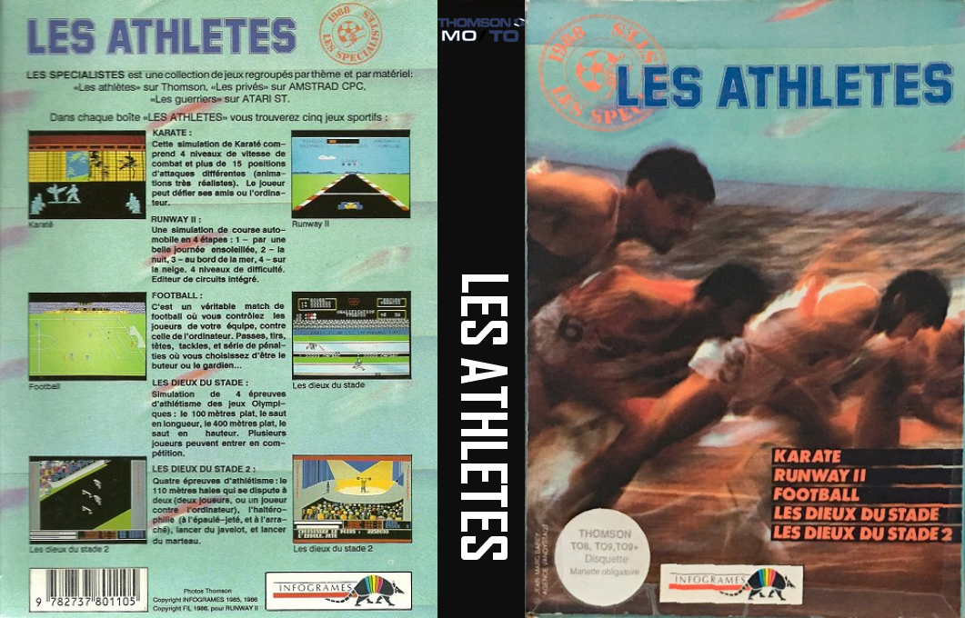 Athletes, Les — box-texture (WOR)