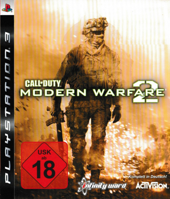 Call of Duty - Modern Warfare 2 — box-2D (DE)