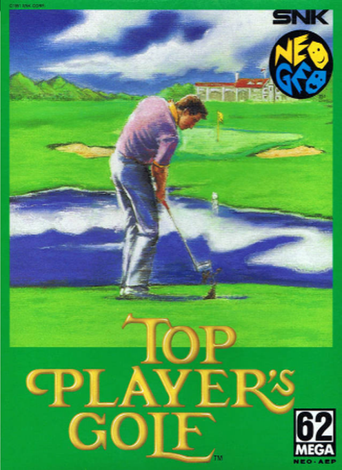 Top Player's Golf — box-2D (JP)