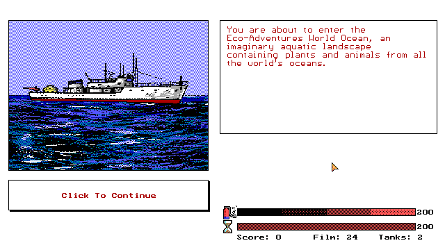 Eco-Adventures in the Oceans box art