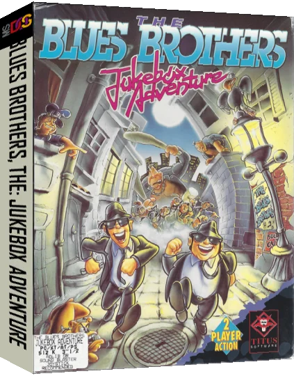 Blues Brothers, The - Jukebox Adventure — box-3D (US)