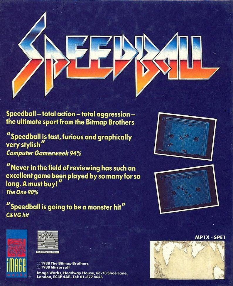 Speedball — box-2D-back (EU)
