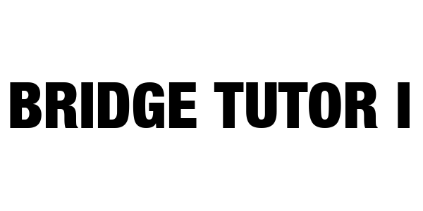 Bridge Tutor I — wheel-hd (SS)