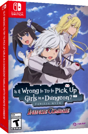 Is It Wrong to Try to Pick Up Girls in a Dungeon? Familia Myth Infinite Combate — box-3D (US)