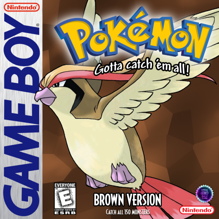 Pokemon - Brown Version box art