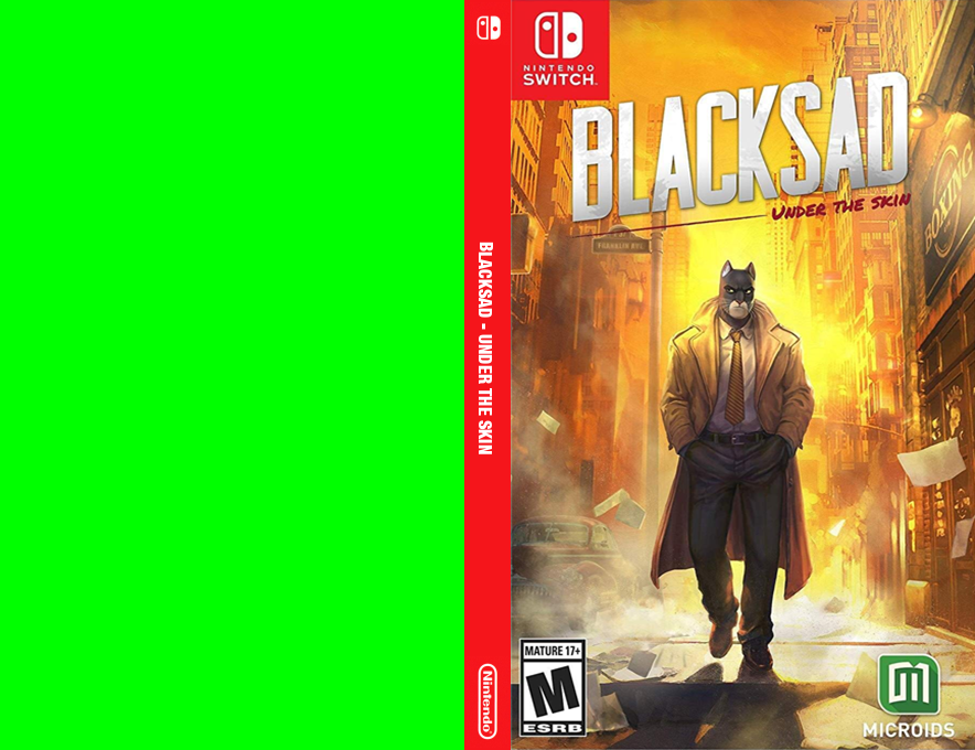 BLACKSAD: Under The Skin — box-texture (US)
