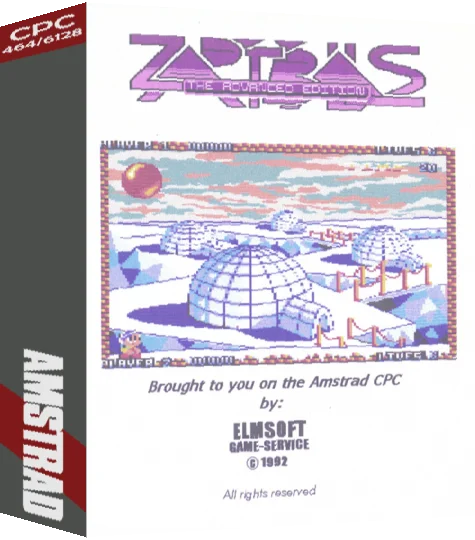 Zap't'balls - The Advanced Edition — box-3D (EU)