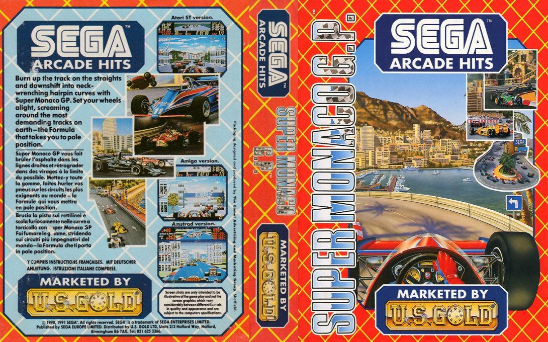Super Monaco GP — box-texture (EU)