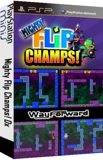 Mighty Flip Champs! Dx — box-3D (US)