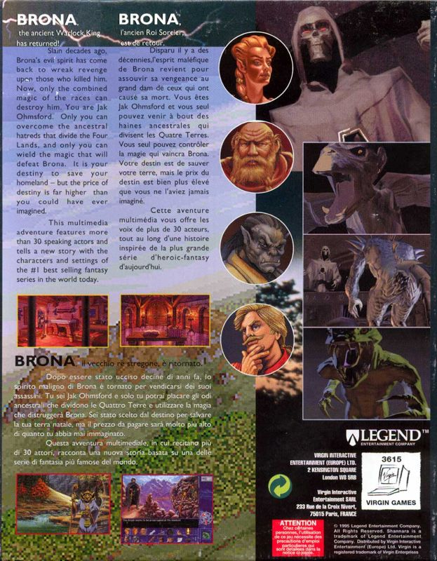 Shannara — box-2D-back (EU)