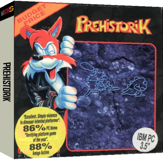 Prehistorik — box-3D (EU)