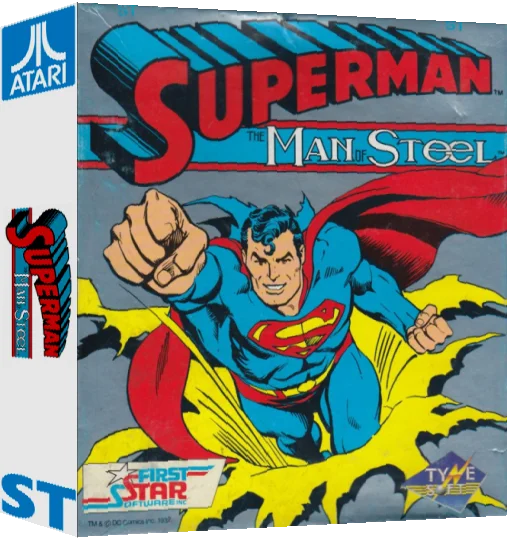 Superman - The Man of Steel — box-3D (EU)