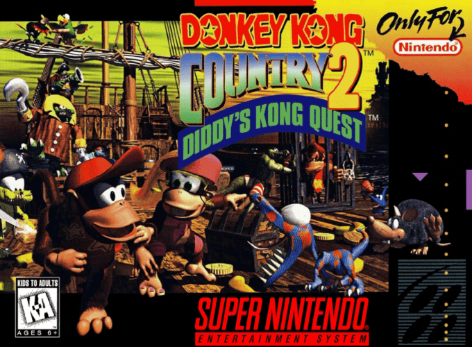 Donkey Kong Country 2 - Diddy's Kong Quest box art
