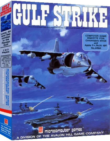Gulf Strike — box-3D (US)