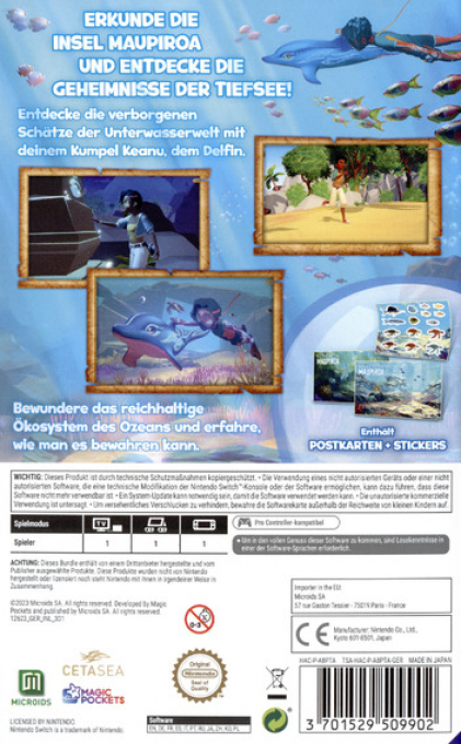 Dolphin Spirit - Ocean Mission — box-2D-back (DE)