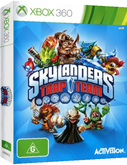 Skylanders - Trap Team — box-3D (AU)