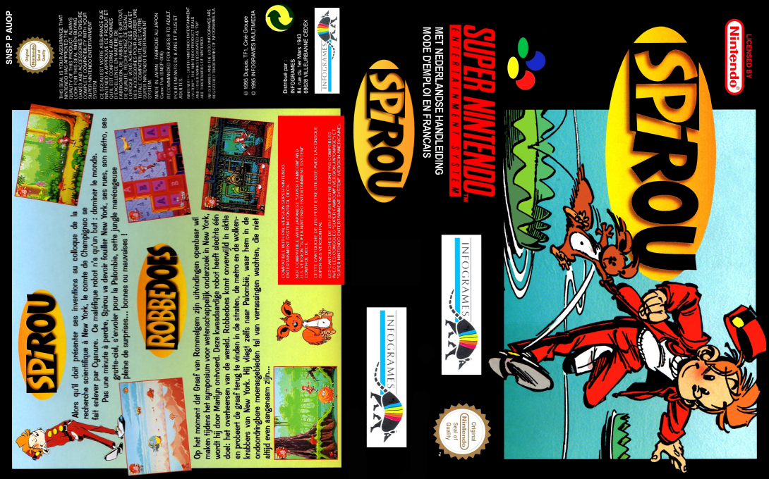Spirou — box-texture (EU)