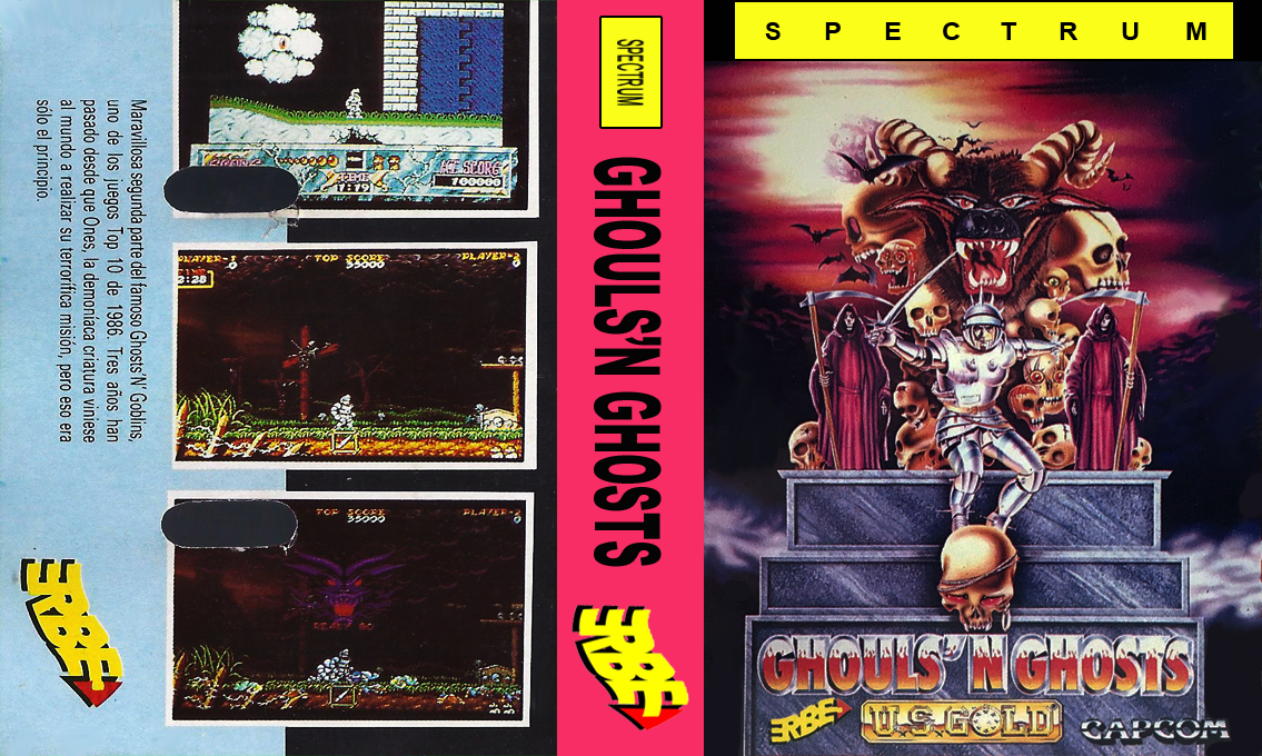 Ghouls 'n' Ghosts — box-texture (SP)