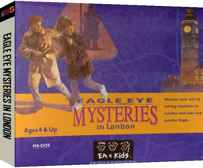 Eagle Eye Mysteries In London — box-3D (US)