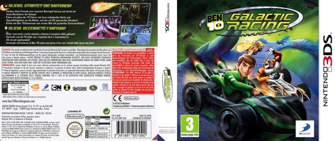 Ben 10 - Galactic Racing — box-texture (EU)