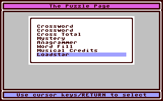 The Puzzle Page #090 — ss (WOR)