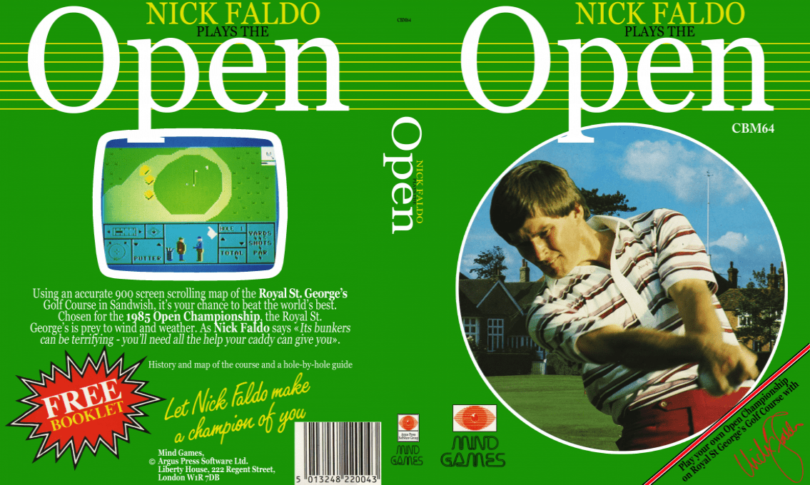 Nick Faldo Golf — box-texture (EU)