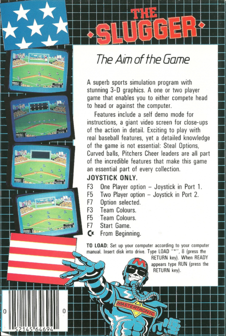 World Series Baseball — box-2D-back (US)
