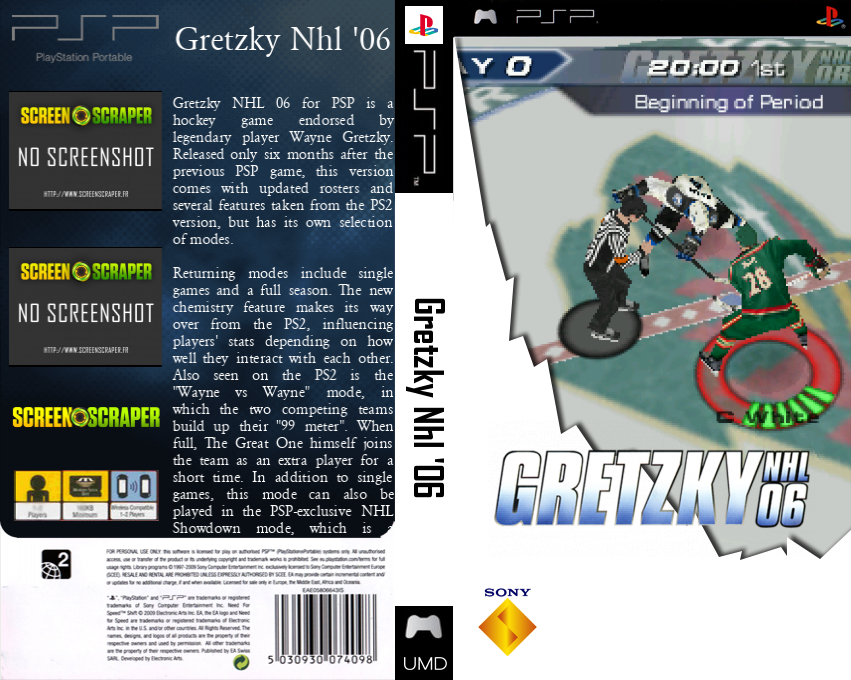 Gretzky NHL 06 — box-texture (SS)