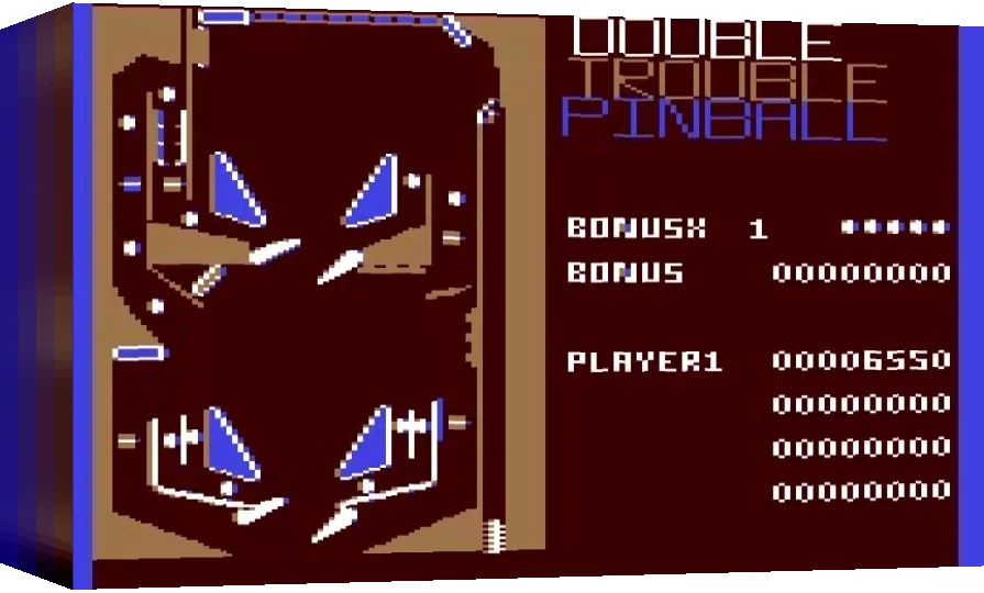 Double Trouble Pinball — box-3D (WOR)