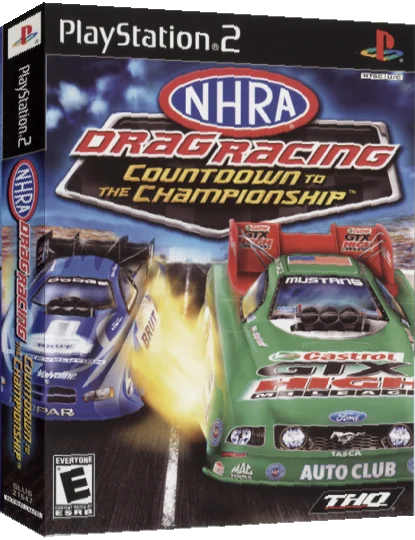 NHRA Drag Racing - Countdown to the Championship — box-3D (US)