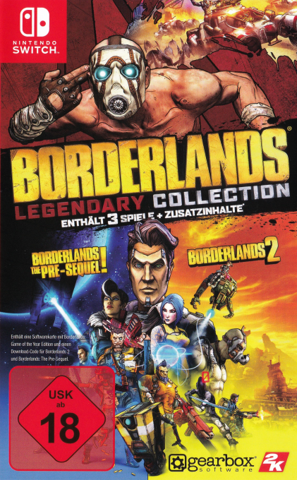 Borderlands Legendary Edition — box-2D (DE)