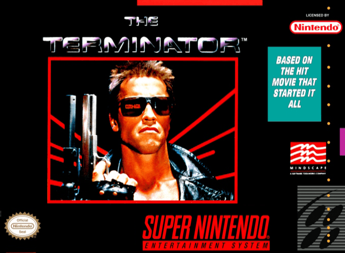 Terminator The box art