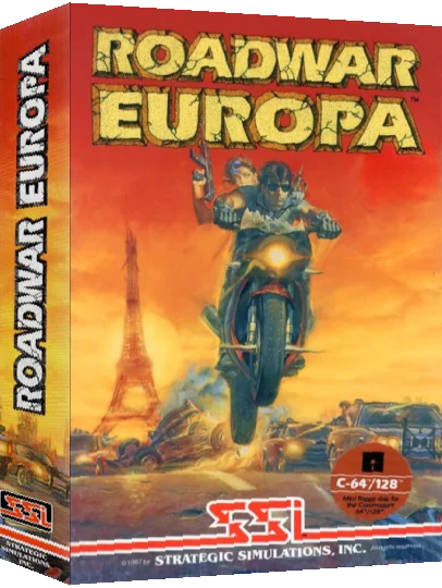 Roadwar Europa — box-3D (US)