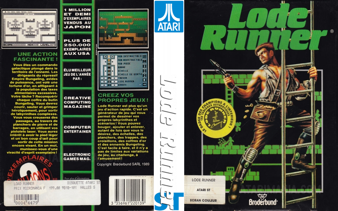 Lode Runner — box-texture (EU)