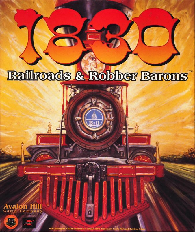 1830 Railroads And Robber Barons box art
