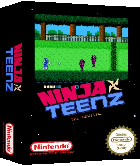 Ninja Teenz - The Revival — box-3D (SS)