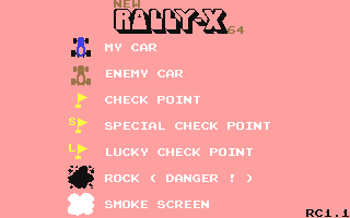 New Rally-X 64 — sstitle (WOR)