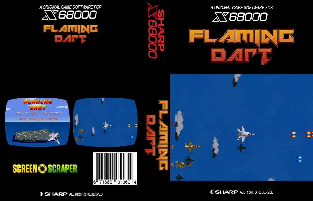 Flaming Dart — box-texture (SS)