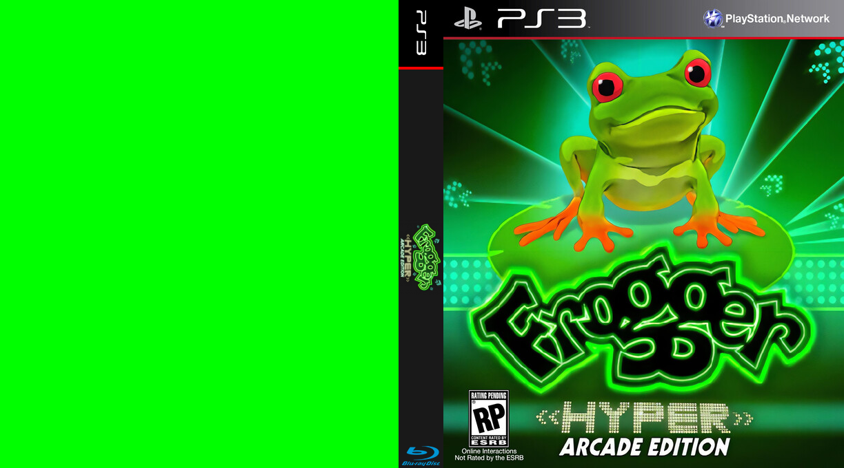 Frogger - Hyper Arcade Edition — box-texture (US)