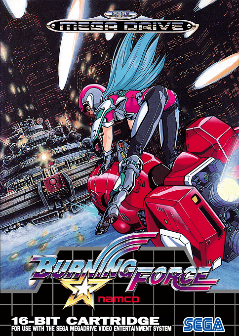Burning Force — box-2D (EU)
