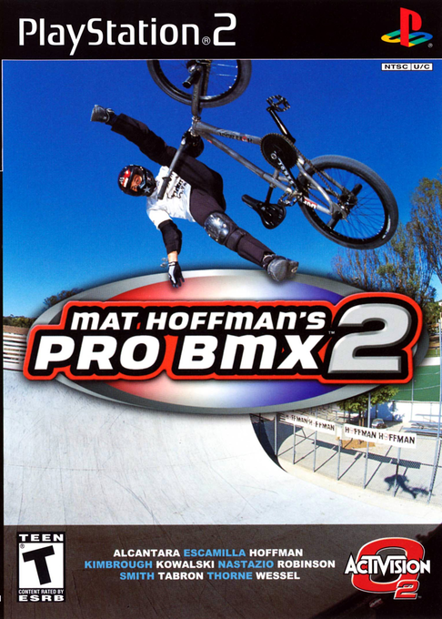 Mat Hoffman's Pro BMX 2003 box art