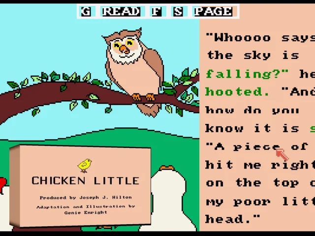 Robot Reader - Chicken Little — mixrbv2 (WOR)