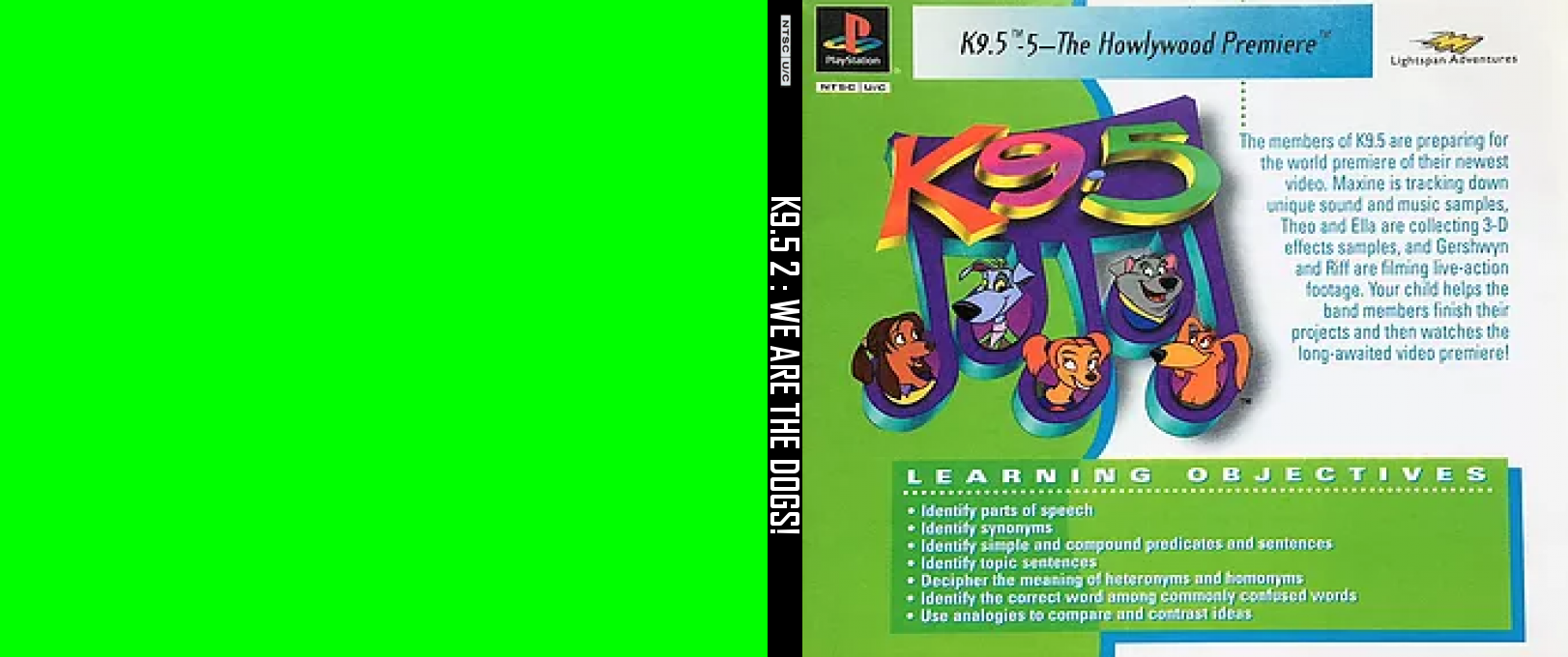 K9.5 2 - We Are the Dogs! — box-texture (US)