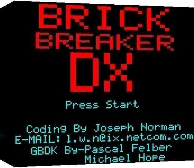 Brick Breaker Dx — box-3D (WOR)