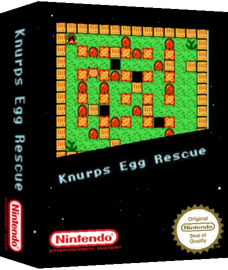 Knurps Egg Rescue — box-3D (SS)