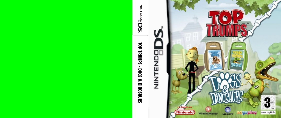 Top Trumps - Dogs & Dinosaurs — box-texture (EU)